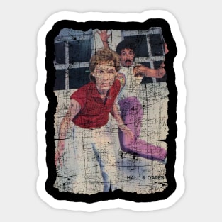 Hall & Oates Sticker